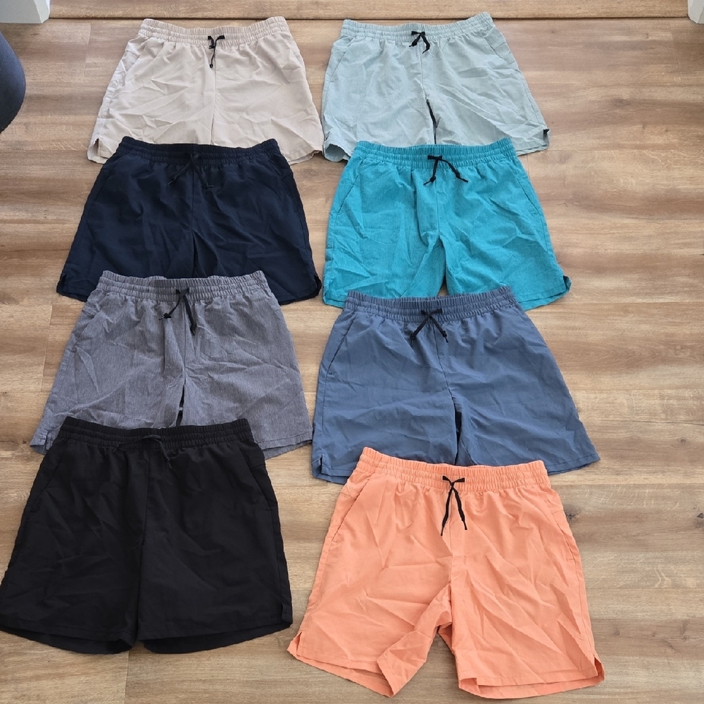 Boy's Multi-Color Casual Shorts Set